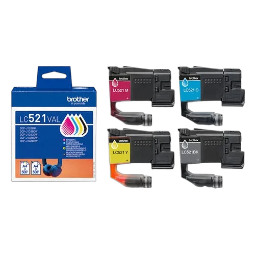 Brother Cartouche d'encre LC521 - 4 couleurs, vue 5
