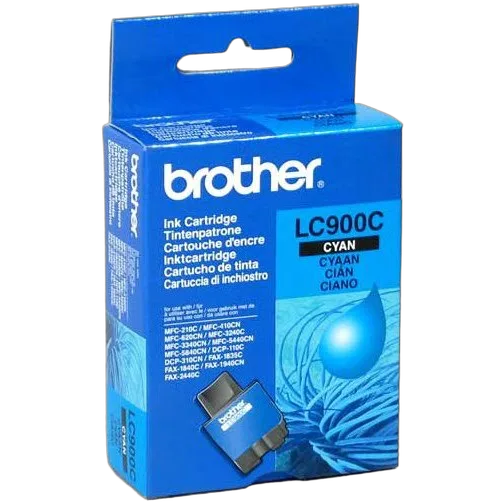 Brother Cartouche LC900C Cyan, vue 1