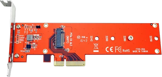 Roline - PCI-Express 4x pour un SSD M.2 NVMe