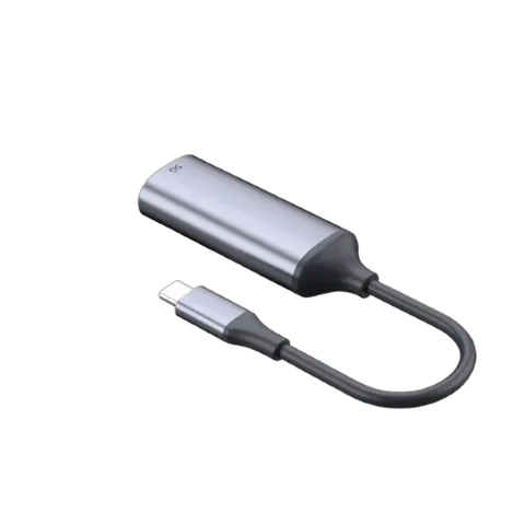 VALUE Convertisseur USB-C vers RJ45 - 0,13m - Gris, vue 3