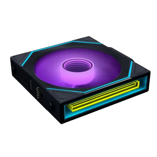Lian-Li UNI FAN SL-INF Sans fil ARGB PWM Reverse Blade 120mm - Noir, vue 6