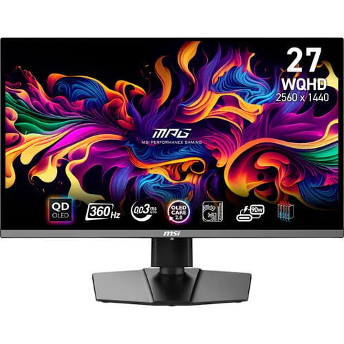 MSI MPG 271QRX QD-OLED - 26.5" QD-OLED QHD 360Hz 0.03ms USB-C