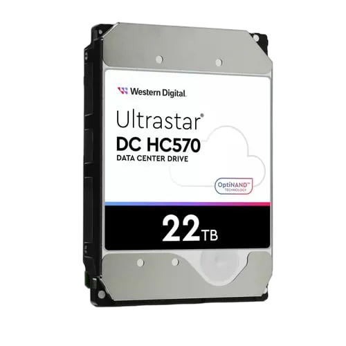 WD 22To Ultrastar DC HC570 - 0F48155, vue 3