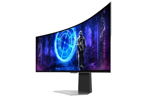 Samsung Odyssey G9 - 49" OLED CURVE DQHD 240Hz 0.03ms Smart TV Wifi/Bluetooth-Seconde Vie, vue 3
