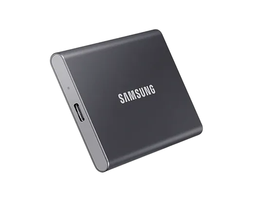Samsung T7 USB 3.2 2 To Gris, vue 5