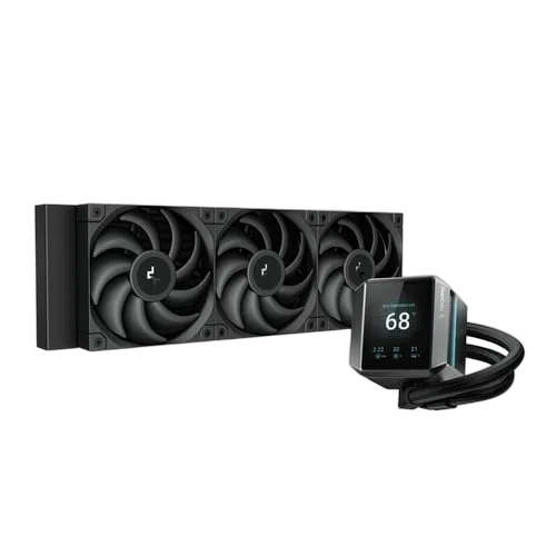 Deepcool CG530 4F + Watercooling LCD Mystique 360 Noir, vue 7