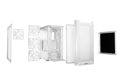 be quiet! Pure Base 501 LX Blanc - MT/Sans Alim/ATX