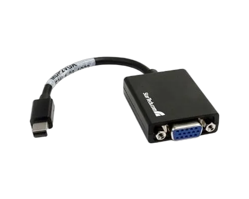 Convertisseur MiniDisplayPort vers VGA, vue 1