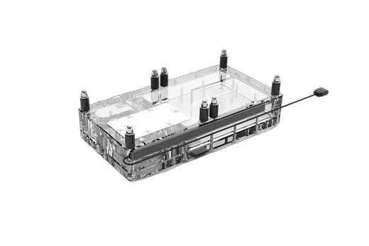 Alphacool Core Flat Reservoir 240 - Pompe incluse, vue 3