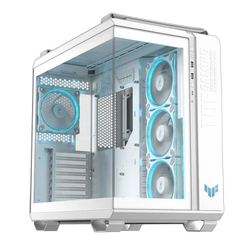 Asus TUF Gaming GT502 Horizon TG ARGB Blanc - MT/Sans Alim/ATX, vue 1
