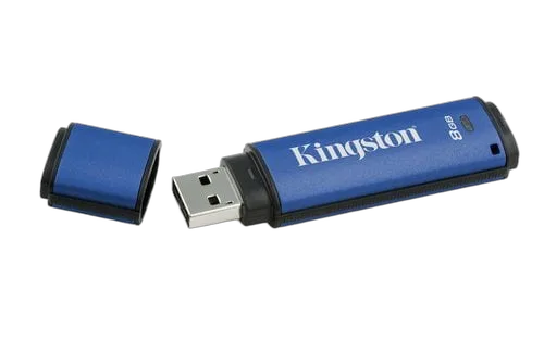 Kingston Clé 8Go USB-A Data Traveler Vault, vue 3