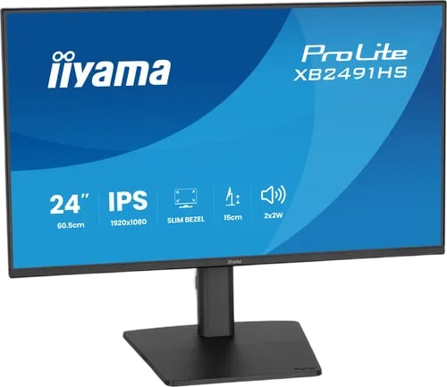 Iiyama Prolite XB2491HS-B1 - 23.8" FHD 120Hz IPS 1ms Pivot Adaptive Sync