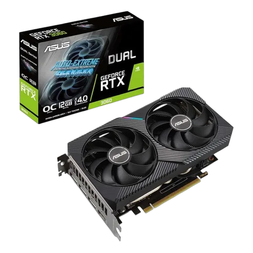 Asus Carte Graphique DUAL-RTX3060-O12G-V2-Seconde Vie