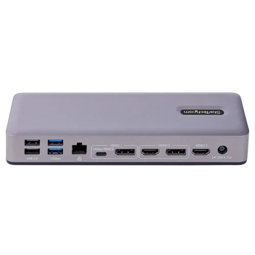 StarTech Station d'accueil USB-C - 12 ports - 3 x 4K, vue 4