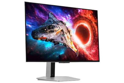 Samsung Odyssey G8 - 32'' QD-OLED 4K 240Hz 0,03ms USB-C 98W Compatible G-Sync, vue 3