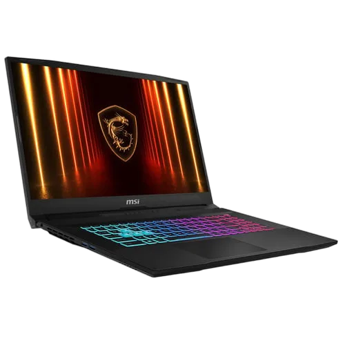 MSI Katana 17 HX B14WGK-013FR - 17.3" FHD 144Hz i7-14650HX RTX 5070 16Go 1To W11, vue 3
