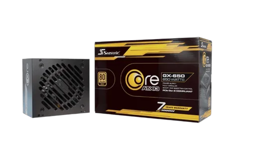 Seasonic ATX 650W - 80+ Gold - Core GX-650V2 Blanc