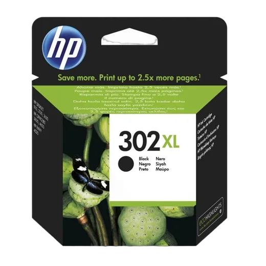 HP Cartouche d'encre Noire 302XL - F6U68AE, vue 1