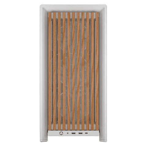 Corsair FRAME 4000D WOOD RS Blanc - MT/Sans Alim/E-ATX, vue 3