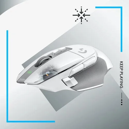 Logitech G502 X Lightspeed - Sans-Fil - Blanc, vue 3