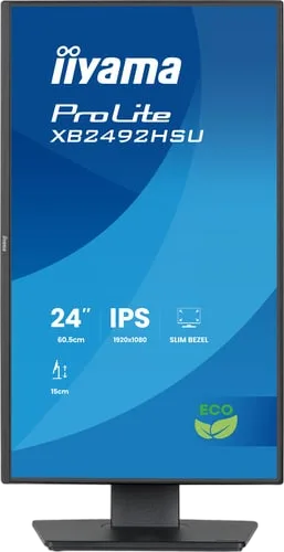 Iiyama XB2492HSU-B1 - 24" FHD 120Hz IPS classe énergétique B et pied réglable