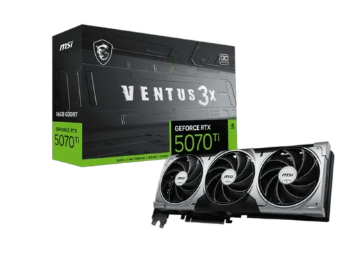 MSI GeForce RTX 5070 Ti 16G VENTUS 3X OC
