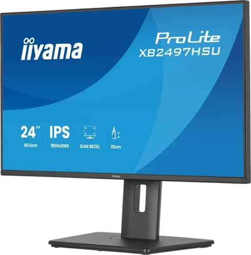 Iiyama Prolite XB2497HSU-B1 - 23.8" FHD 120Hz IPS 4ms Pivot Adaptive Sync