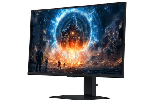 Samsung Odyssey G6 - 27" QHD 350Hz 1ms Fast-IPS Pivot Compatible G-Sync, vue 3