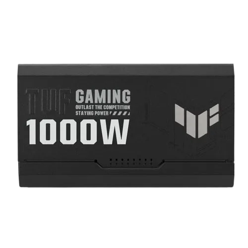 Asus ATX 1000W - 80+ Gold - TUF Gaming 1000G Noir, vue 4