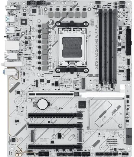 Asus X870 MAX GAMING WIFI7 W, vue 4