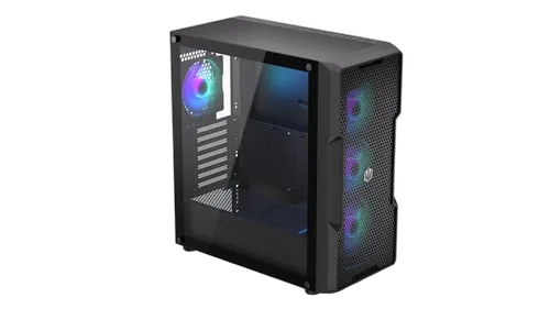 ENDORFY Regnum 400 ARGB Noir - MT/Sans Alim/ATX, vue 3