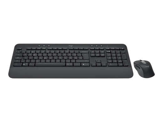 Logitech MK650 Graphite Signature - Wireless combo, vue 2