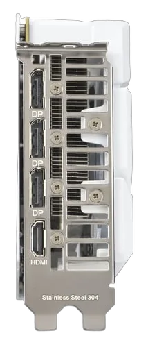 Asus Dual GeForce RTX 5060 Ti 8Go OC Blanc, vue 9