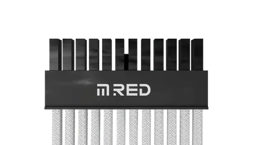 M.RED Kit ext. 7 Câbles tressés Ultimate - Blanc