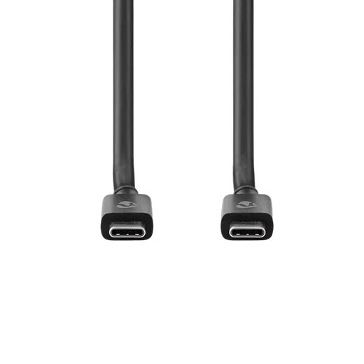 Nedis Câble USB-C 4.0 mâle/mâle - 240W - 2m - Noir, vue 2