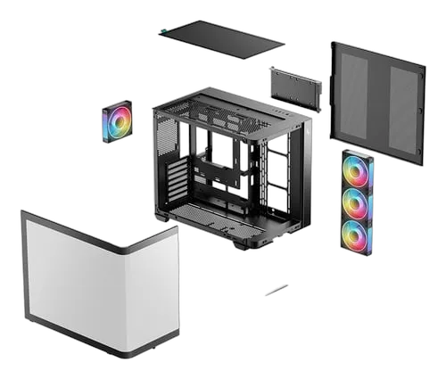 Deepcool CG530U 4F Noir - MT/Sans Alim/ATX, vue 8