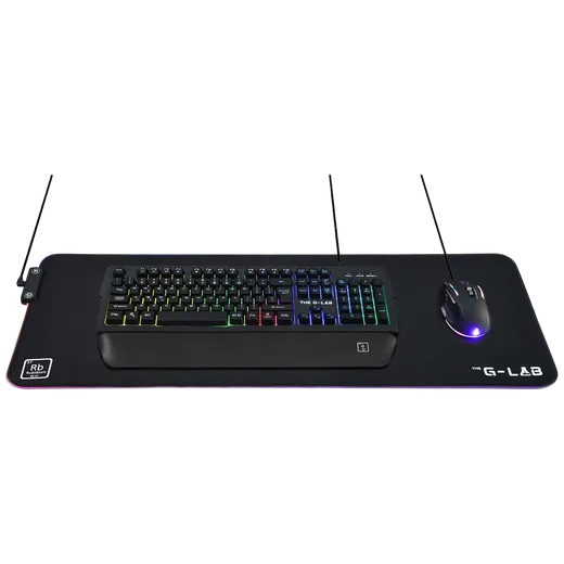 The G-LAB Pad Rubidium - XXL - RGB - Noir