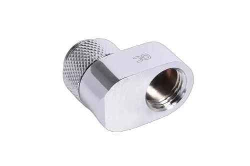 Alphacool Fitting Anti Off rotatif - G1/4 to G1/4 IT Chrome, vue 1