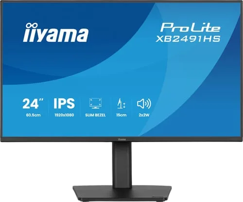 Iiyama Prolite XB2491HS-B1 - 23.8" FHD 120Hz IPS 1ms Pivot Adaptive Sync
