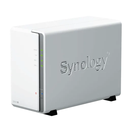 Synology DS223J - 2 Baies, vue 2