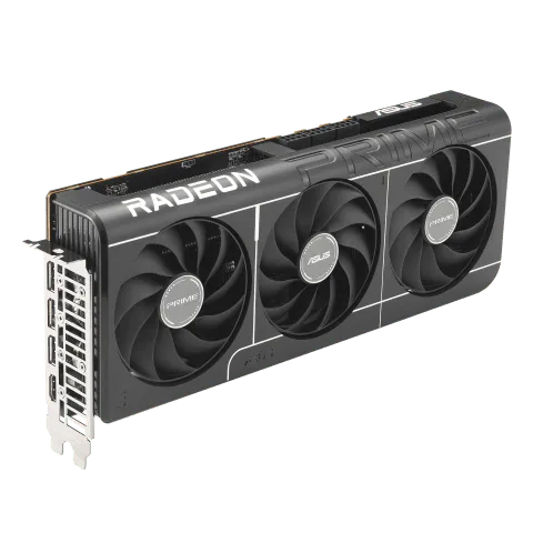 Asus Prime Radeon RX 9070 XT OC Edition 16GB GDDR6, vue 7