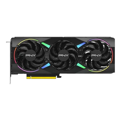 PNY GeForce RTX 5070 12GB ARGB Overclocked Triple Fan DLSS 4, vue 2