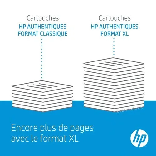 HP Cartouches 301 Noire+Cyan/Magenta/Jaune N9J72AE, vue 5
