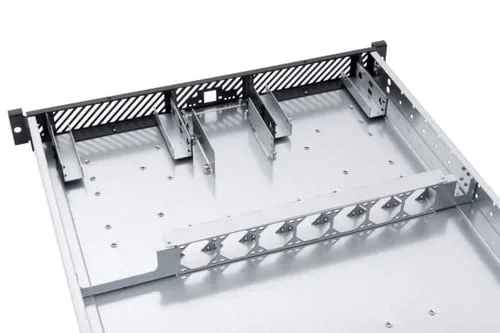 Alphacool Rack 1U ES - 19" - ServerRack - Watercooling Ready, vue 4