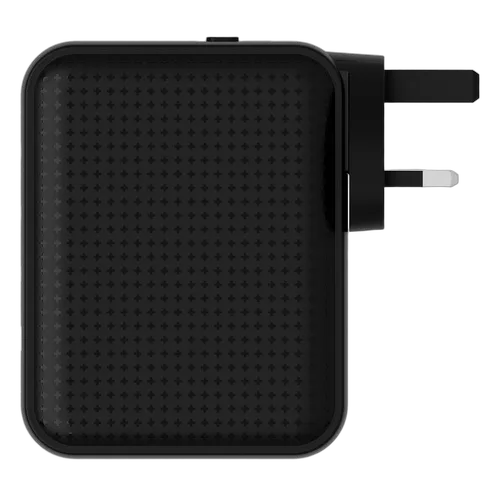 Targus Chargeur de voyage GaN 145W 3xUSB-C + USB-A - 4 ports  - Noir, vue 5