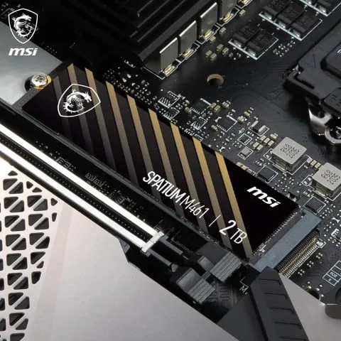 MSI SPATIUM M461 2To M.2, vue 5