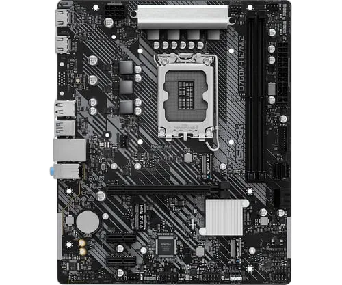 ASRock B760M-H2/M.2, vue 2