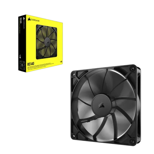 Corsair RS140 PWM 140 mm - Noir, vue 1