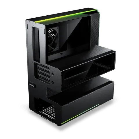 Phanteks EX5 Noir - MT/Sans Alim/ATX, vue 3
