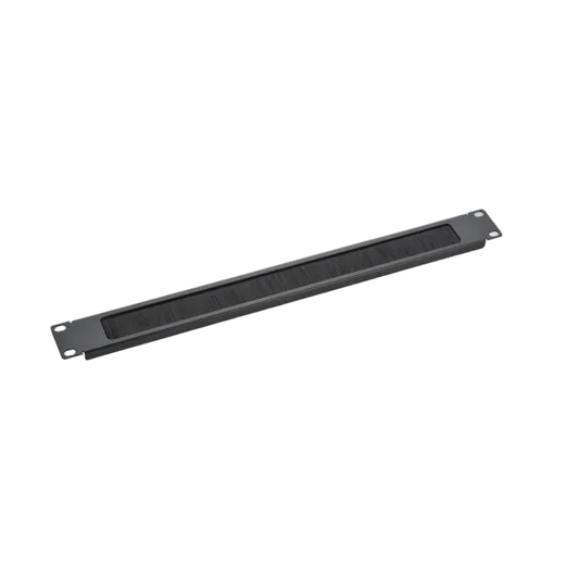 Kimex International Bandeau gestion de câbles en brosse pour rack 19", vue 1